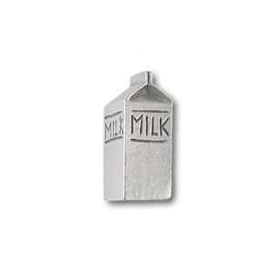  1/2 Gallon of Milk Lapel Pin: Jim Clift: Jewelry