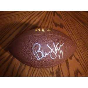  BERNIE KOSAR SIGNED AUTOGRAPHED FOOTBALL CLEVELAND BROWNS 