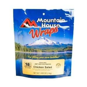  Mountain House Wraps Chicken Salad   FOUR SERVING POUCH 