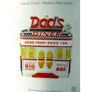  Dads Diner Carlton Cards Lighted Christmas Ornament: Home 