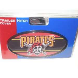  Pittsburgh Pirates Plastic Trailer Hitch Cover Sports 