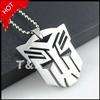 Stainless Steel Autobots Transformers Necklace NEW G69  