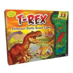  T Rex Battle Board Game: Toys & Games