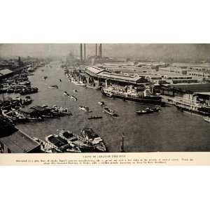  1938 Print Japan Osaka Bay Manufacturing City Port 