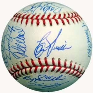 2002 Seattle Mariners Team Signed Baseball: Sports 