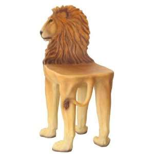   Novelty Chair Lion Shades of Brown Childs Decor Gift