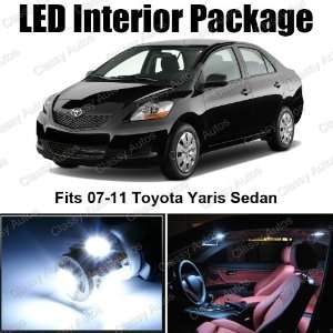 Toyota Yaris WHITE Interior LED Package (6 Pieces)
