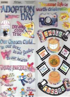 NRN Designs VELLUM Border&Accent STICKERS Many Choices  