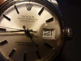 4000 ROLEX DATEJUST 1601 Watch 18K GOLD STAINLESS STEEL Automatic 