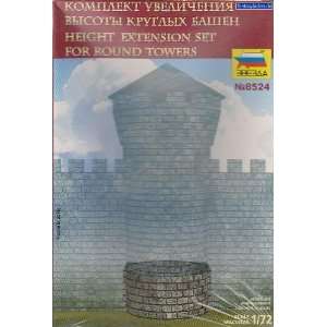    Zvezda 1/72 Height Extension Set for Round Tower: Toys & Games