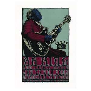  BB King 2003 Concert Poster