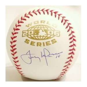  Tony LaRussa Signed 2006 World Series Baseball Sports 