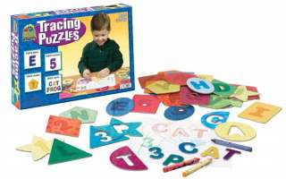 Lauri Tracing Puzzles Letter& Number Templates ages 3+  