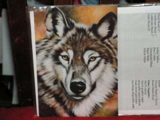 Bob Ross Wildlife Series Wolf packet  
