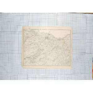   : DAVIES ANTIQUE MAP 1838 ENVIRONS EDINBURGH SCOTLAND: Home & Kitchen
