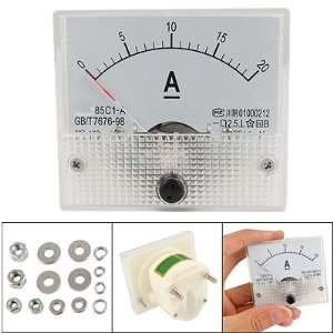  Amico 85C1 A DC 0 20A Analog Panel Meter Ammeter 