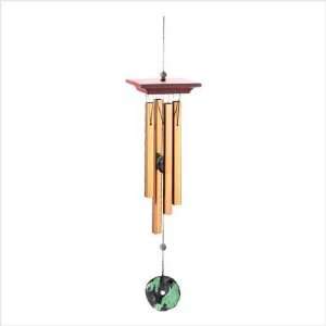  Woodstock Turquoise Chime Yard Garden Outdoor Decor: Home 