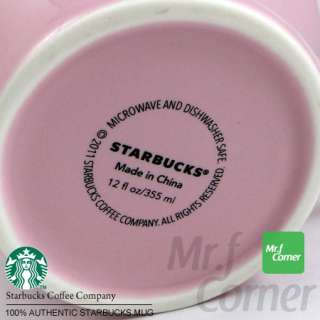 star447 12oz starbucks pink cherry blossom flower travel cup mug NEW 