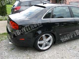 TRIPLE PAINTED AUDI A4 B7 EYELID & EXTREME Roof SPOILER & Vortex 3pcs 