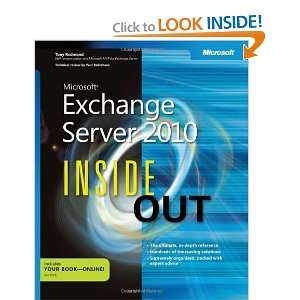 Start reading Microsoft® Exchange Server 2010 Inside Out on your 