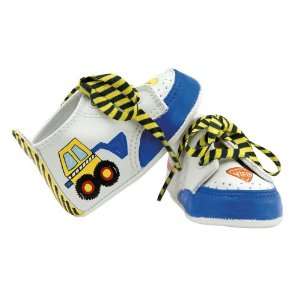 Lil Tootsies Construction Zone High Top Baby Shoes   Size 3   6 
