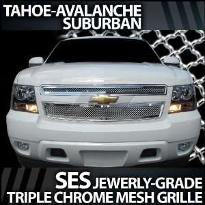  2007 2012 Chevy Tahoe Suburban SES Chrome Mesh Grille 