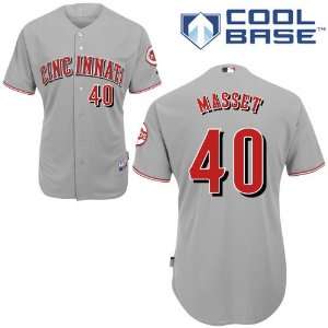   Reds Authentic Road Cool Base Jersey By Majestic: Sports & Outdoors