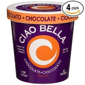 Ciao Bella Chocolate Gelato, 16 Ounce: Grocery & Gourmet Food