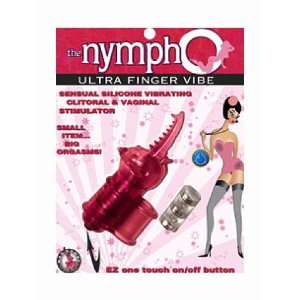 Bundle Nympho Pink Ultra Finger and 2 pack of Pink Silicone Lubricant 