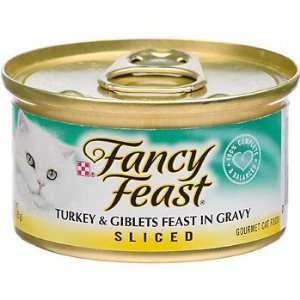   Feast Sliced Turkey & Giblets Feast Gourmet Cat Food