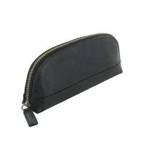   Black Italian Leather Eye Glass Case: Cell Phones & Accessories