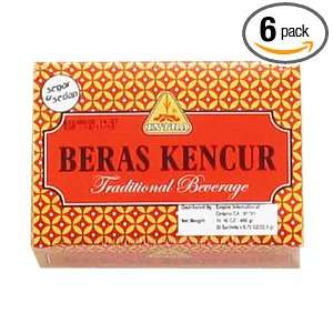   Instant Traditional Beverage (Beras Kencur), 16 Ounce (Pack of 6
