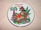 Walt Disney Christmas For you, Baloo 1995 plate