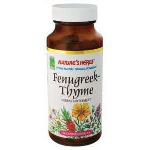  Natures Herbs Fenugreek Thyme 100 CP Health & Personal 