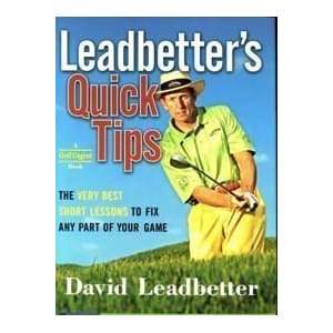  LeadbetterS Quick Tips (H)   Golf Book: Sports & Outdoors