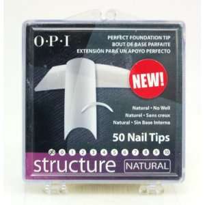   Structure 150 Count (3 Packs of 50) Nail Tips Natural Size 00 Beauty