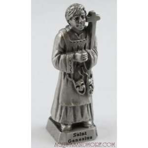  Genesius 2 1 2in. Pewter Statue