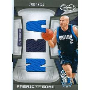   Jason Kidd Tiple Patch Game Worn Jersey Card: Sports & Outdoors