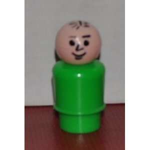  Vintage Little People Father (Plastic Head & Green Plastic 