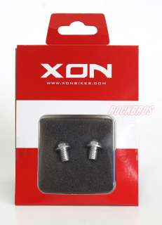XON CNC Frame Pivot Screw Bolt Swarovski Crystal M10 10mm 2pcs Silver 