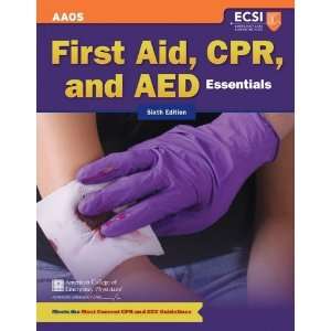  First Aid, CPR, And AED Essentials [Paperback]: American 