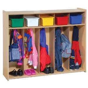  Toddler 5 Section Locker Steffy Wood SWP7158 Everything 