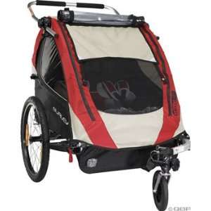 Burley 2009 dlite ST Child Trailer, Red/Cave  Sports 