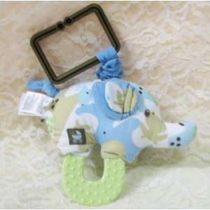   591802 Blue Camo Elephant Vibrating Pull Down Teether 