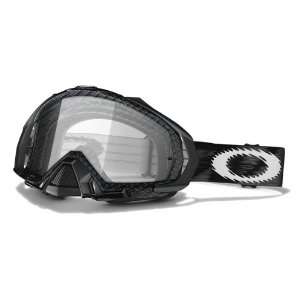  Oakley Mayhem MX True Carbon Fiber Goggles with Clear Lens 