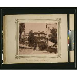  View of municipal building in Beyoglu / Constantinople 