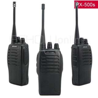  Walkie Talkie UHF 5W 16CH Two Way Radio PX 500s Business Police  