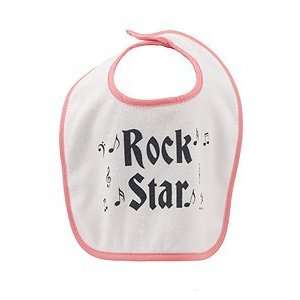  Pink Rock Star Baby Bib: Everything Else