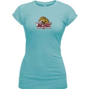   IUPUI Jaguars Sea Foam Womens Logo Vintage T Shirt
