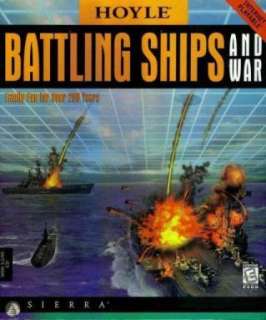 Hoyle Battling Ships & War PC CD naval sea ocean destroy battleships 